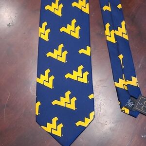 NCAA West Virginia University Neck Tie.